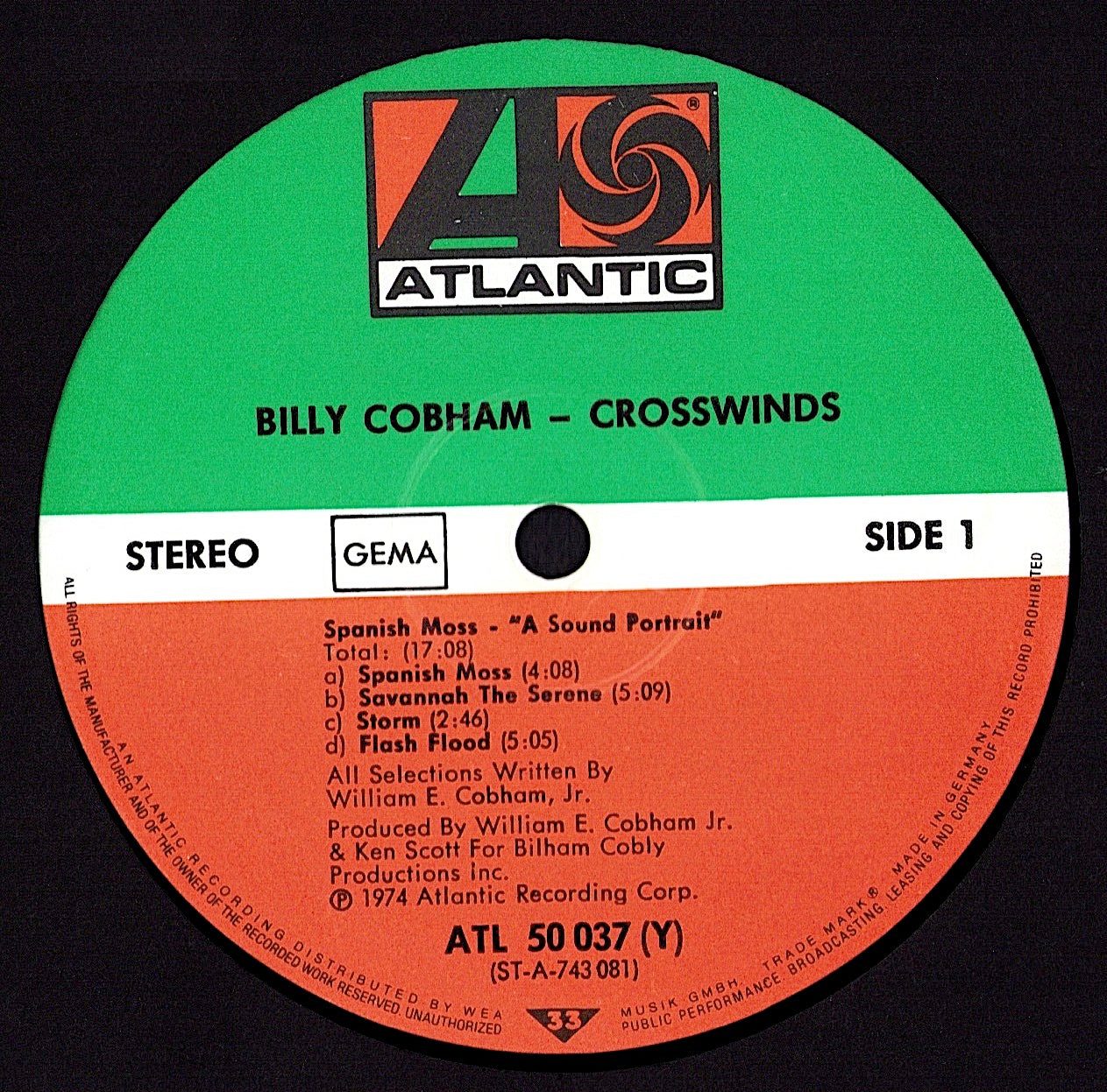 Billy Cobham - A Funky Thide Of Sings Vinyl LP Kopie Kopie Kopie