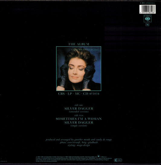 Sally Oldfield - Silver Dagger (Vinyl 7" | EU Original | 1987)