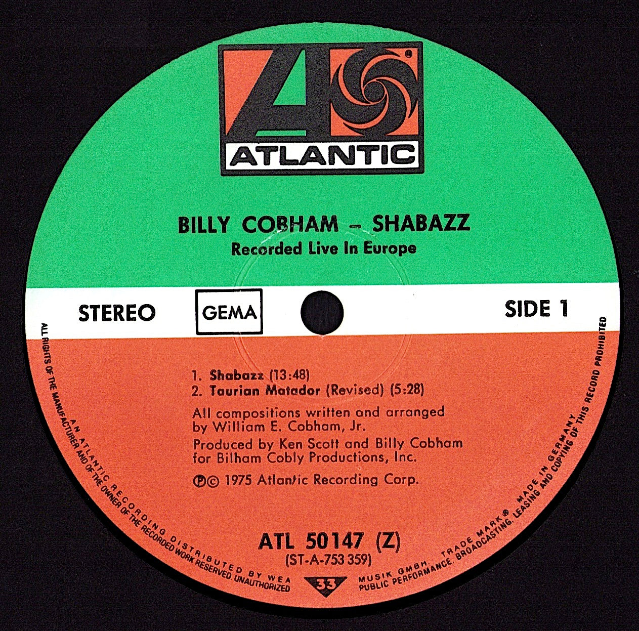 Billy Cobham - A Funky Thide Of Sings Vinyl LP Kopie Kopie Kopie Kopie