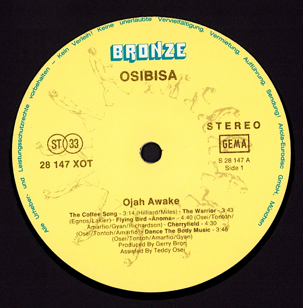 Osibisa – Osibisa Vinyl LP Kopie