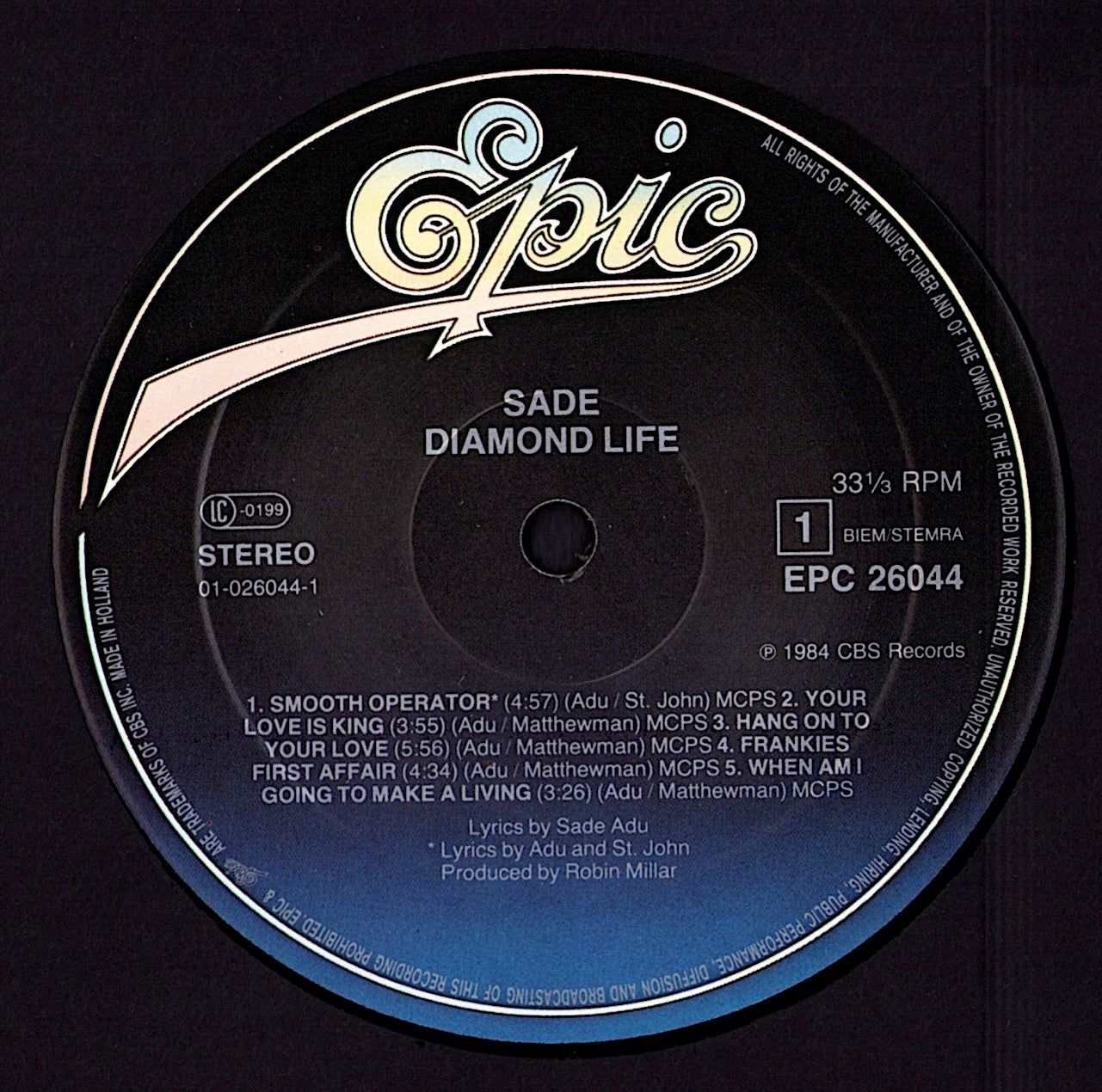 Sade - Diamond Life (Vinyl LP)