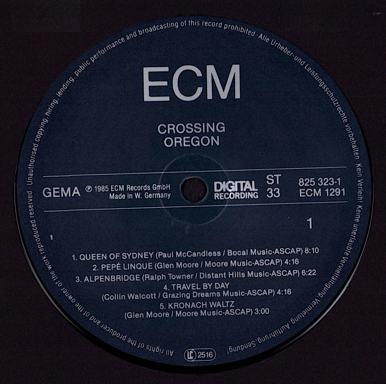 Oregon – Crossing (Vinyl LP)