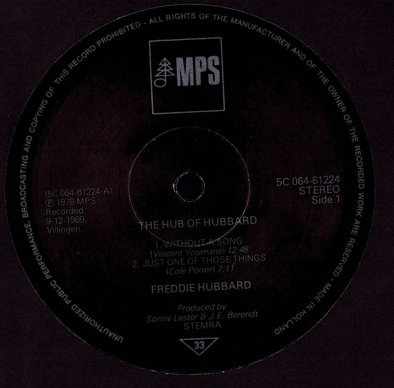 Freddie Hubbard – The Hub Of Hubbard Vinyl LP
