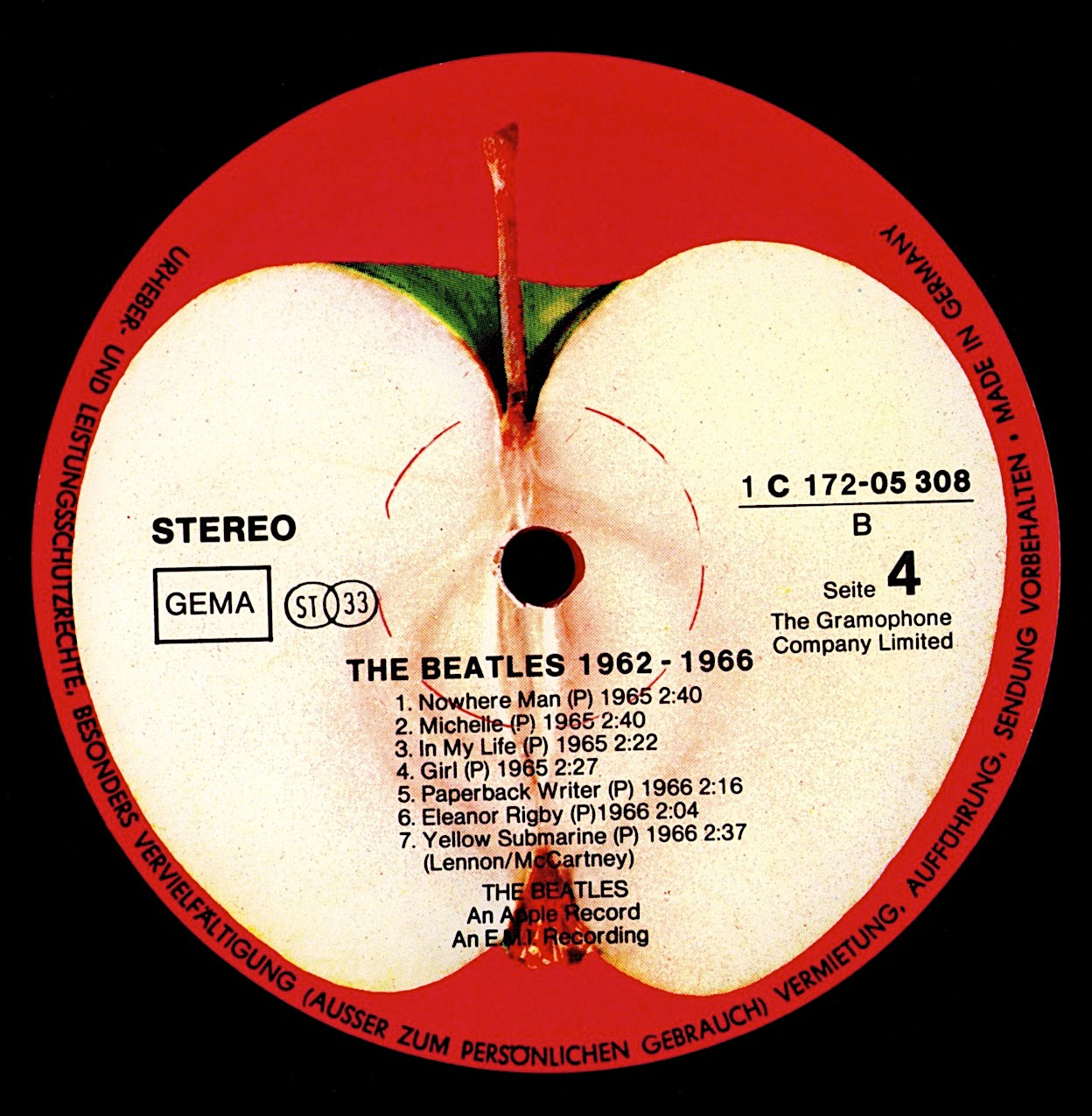 The Beatles - 1962-1966 "Red Album" (Vinyl 2LP | DE Reissue | 1978)