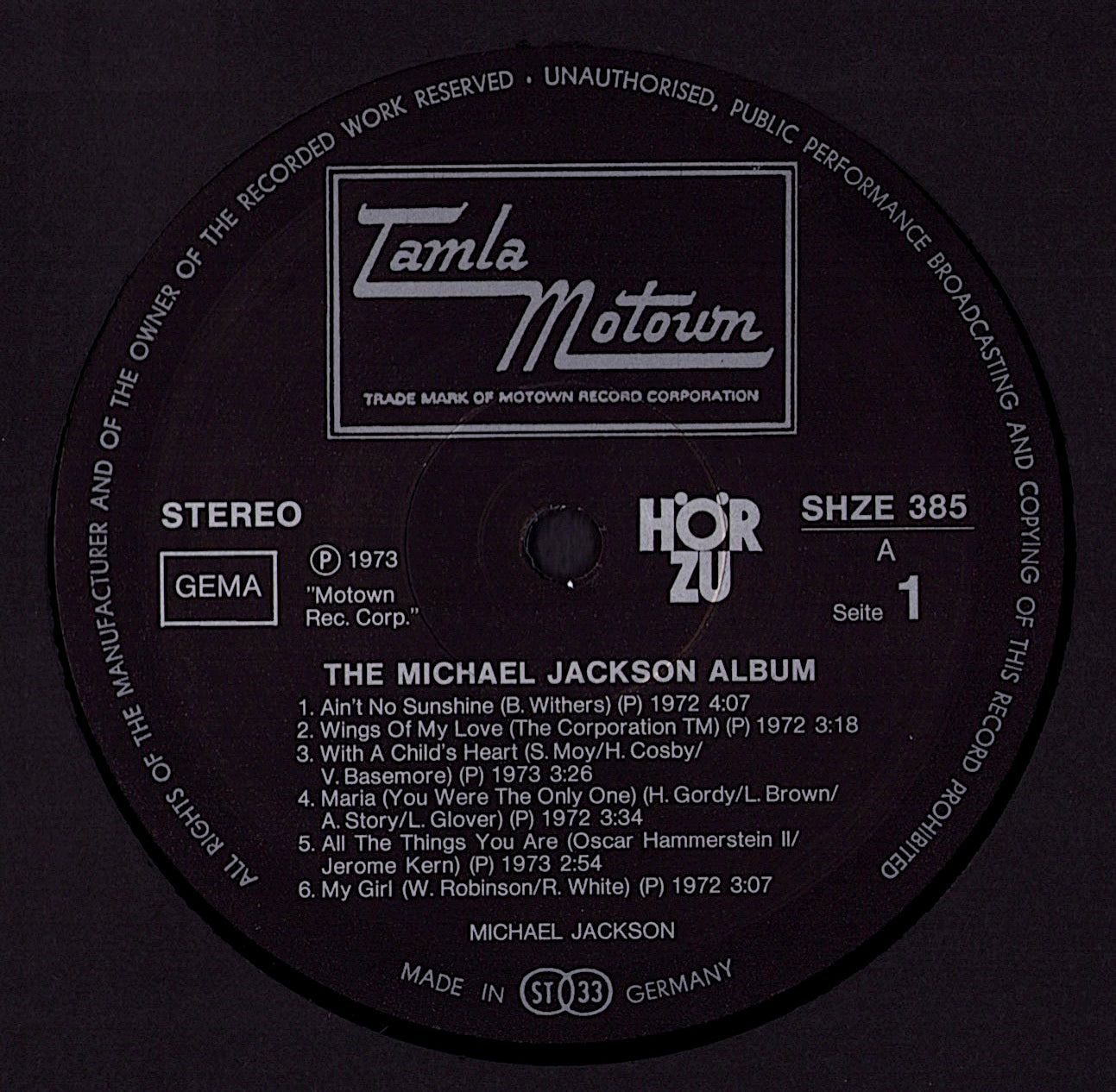 Michael Jackson – The Michael Jackson Album Vinyl LP