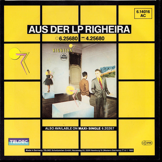 Raggio Di Luna – Comanchero Vinyl 7" | EU Original | 1984 Kopie Kopie
