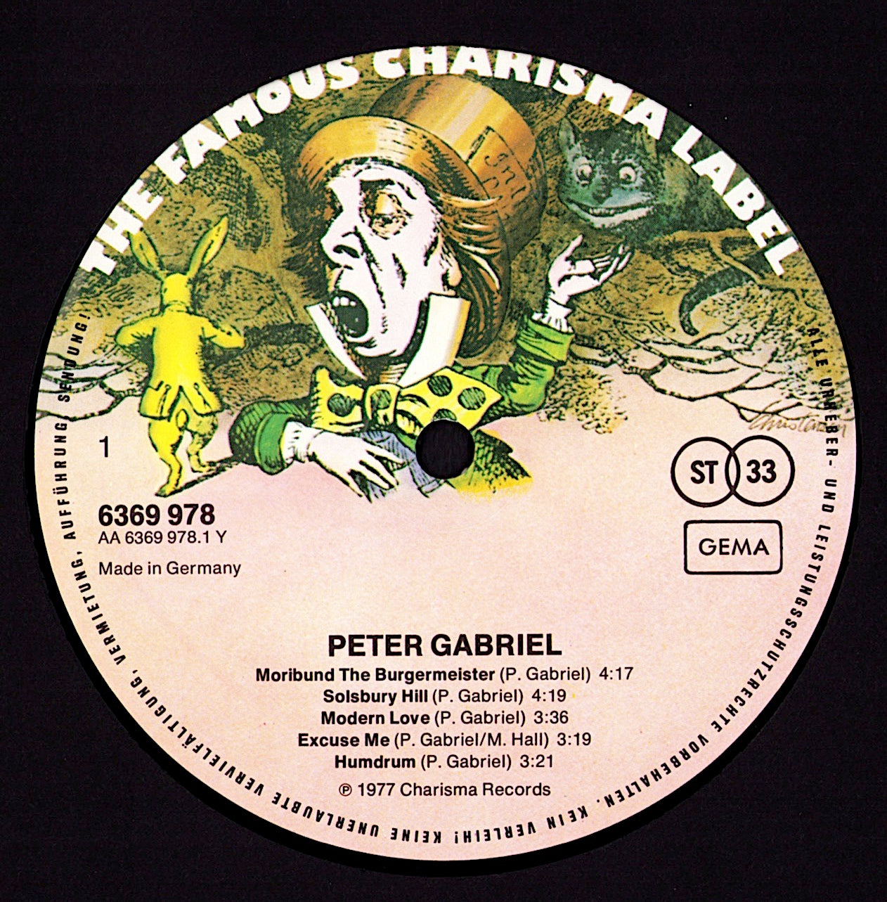 Peter Gabriel - Peter Gabriel Vinyl LP Kopie