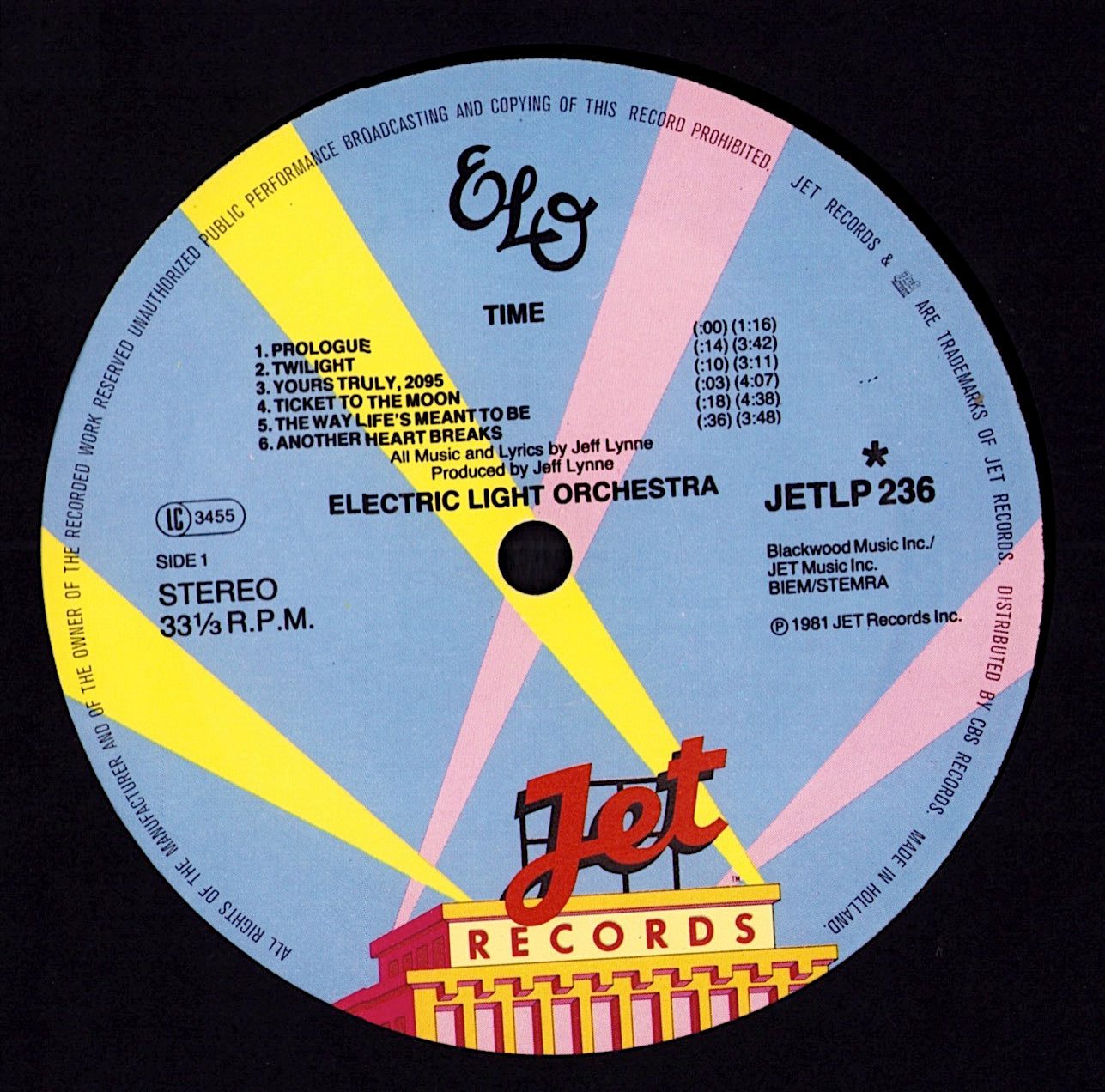 ELO - Time Vinyl LP | EU Original | 1981