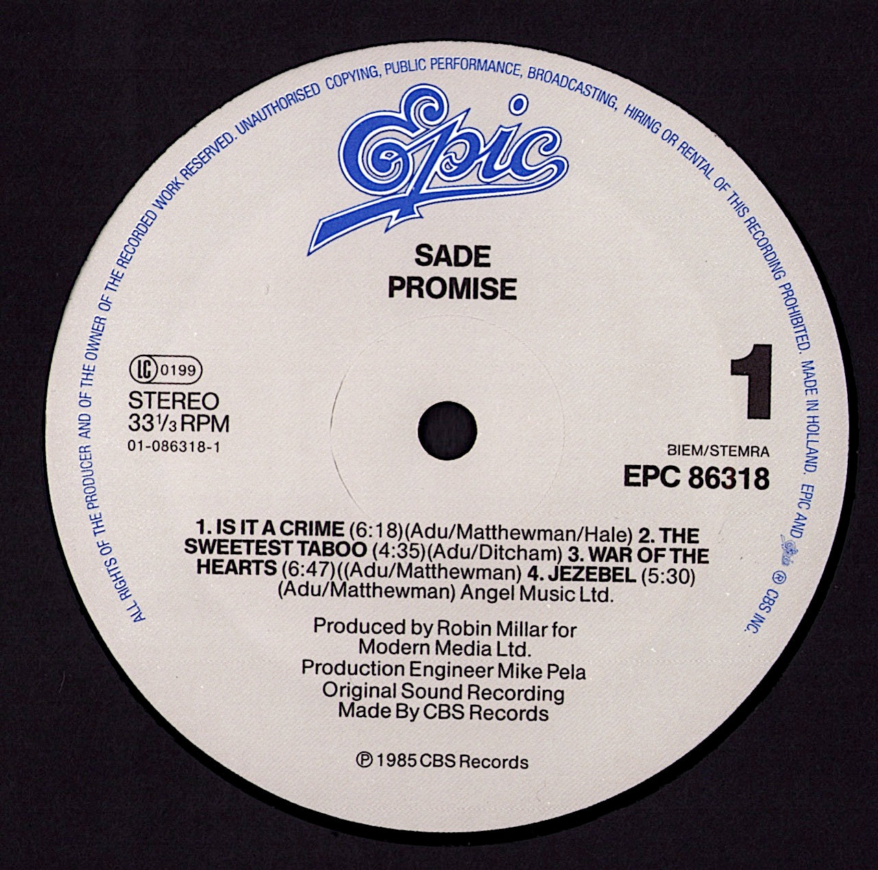 Sade - Promise (Vinyl LP)