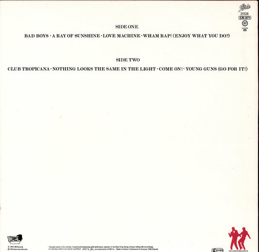 Wham! - Fantastic Vinyl LP