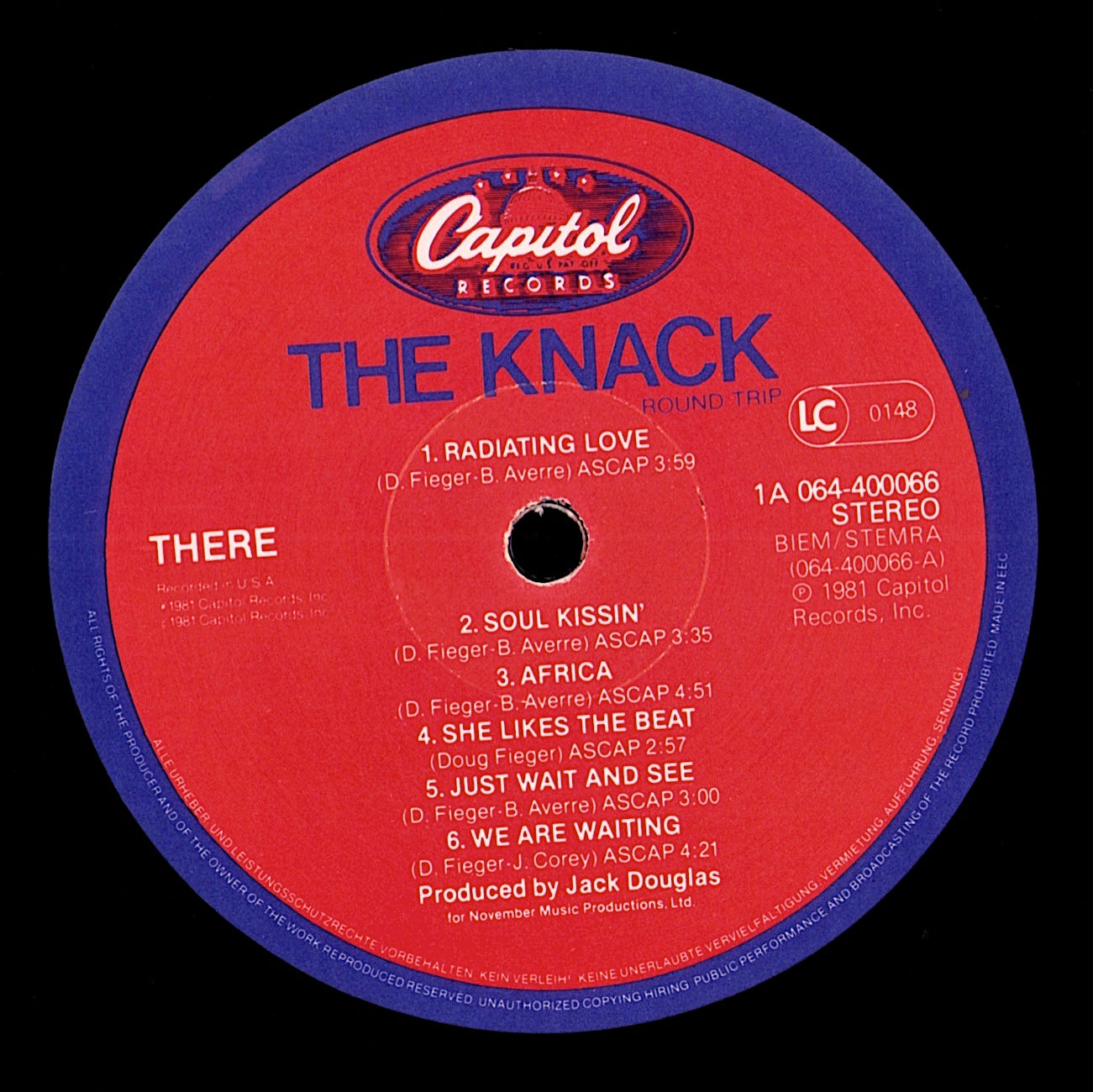 The Knack - Round Trip Vinyl LP | EU Original | 1981