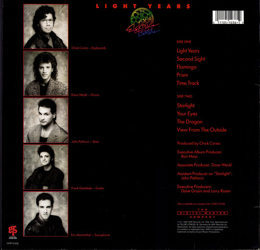 Chick Corea Elektric Band – Light Years (Vinyl LP)
