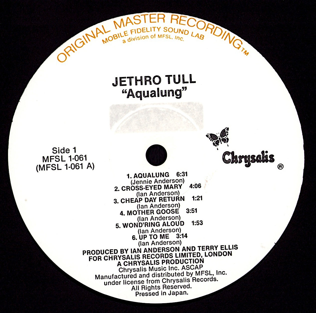 Jethro Tull – Aqualung - Original Master Recording (Vinyl LP)