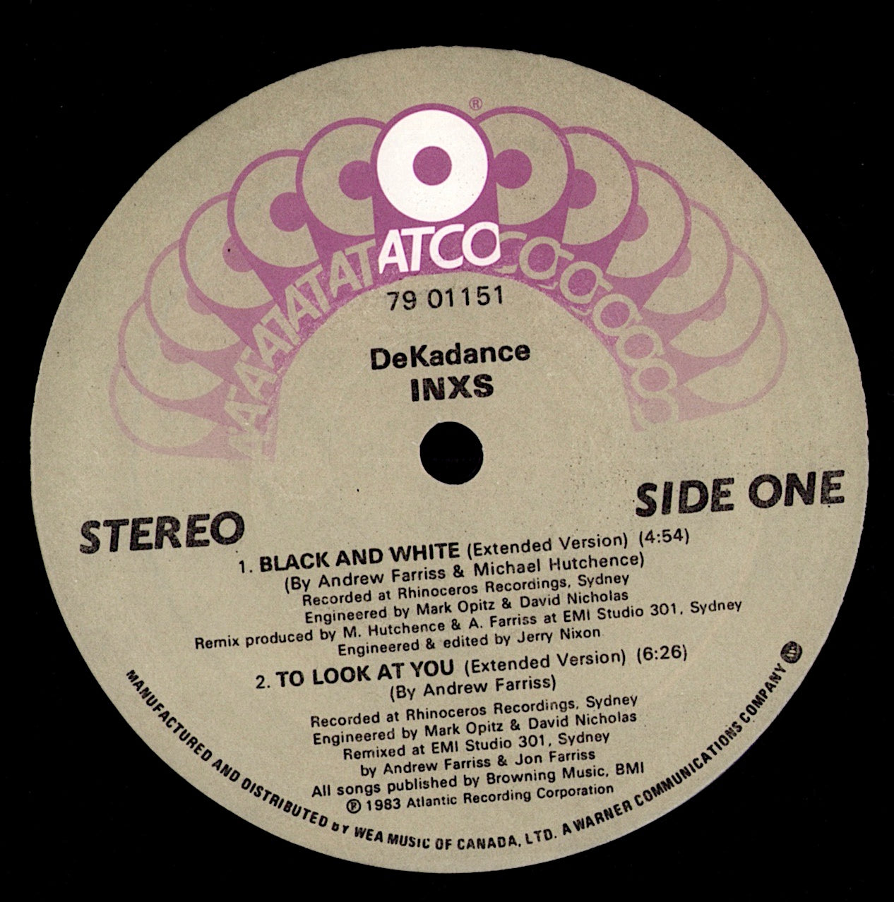 INXS - Dekadance Vinyl 12" Maxi-Single