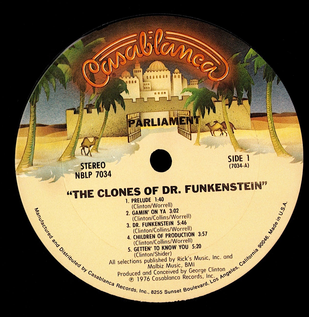 Parliament - The Clones Of Dr. Funkenstein Vinyl LP