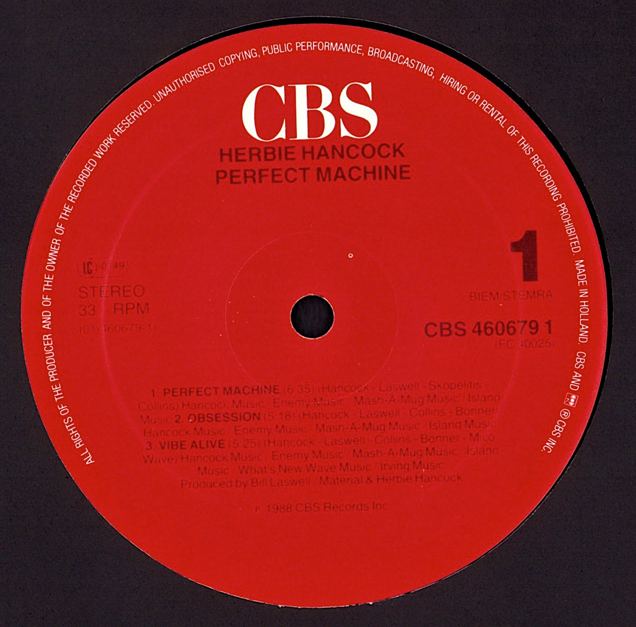 Herbie Hancock - Perfect Machine Vinyl LP