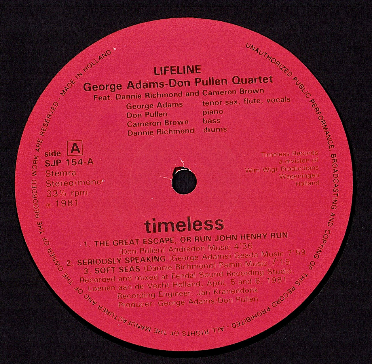 Cedar Walton With Curtis Fuller, Bob Berg, Sam Jones And Billy Higgins – Eastern Rebellion 3 Vinyl LP Kopie