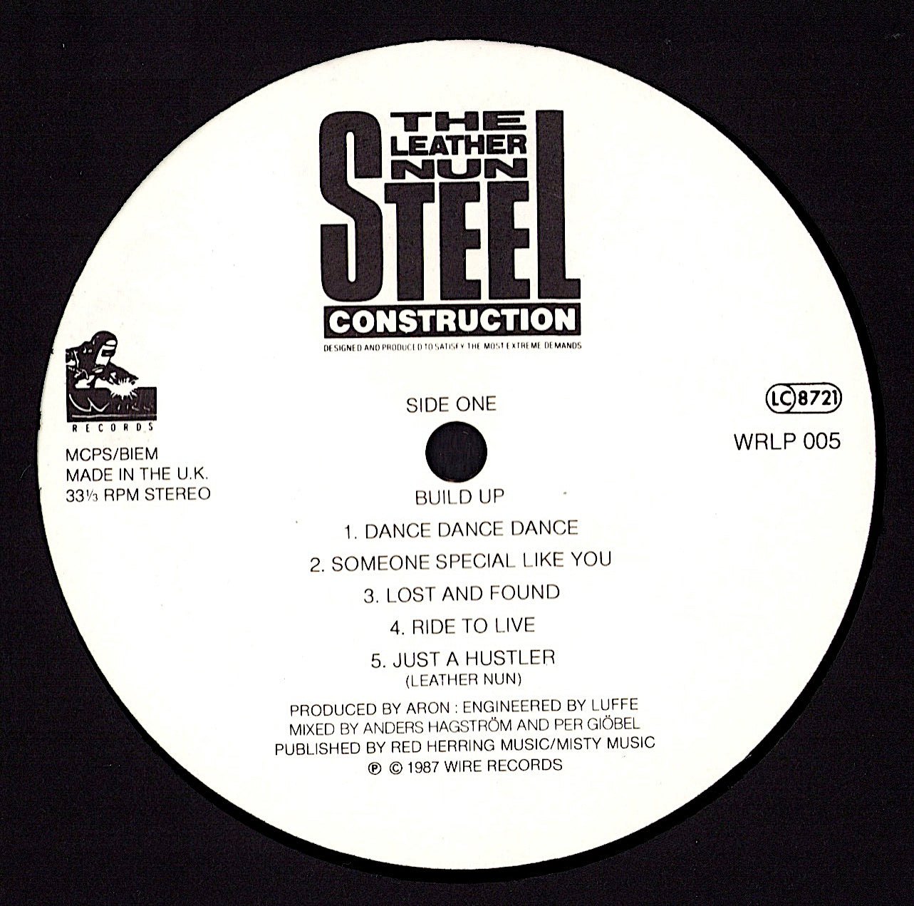 The Leather Nun – Steel Construction (Designed And Produced To Satisfy The Most Extreme Demands) (Vinyl LP)