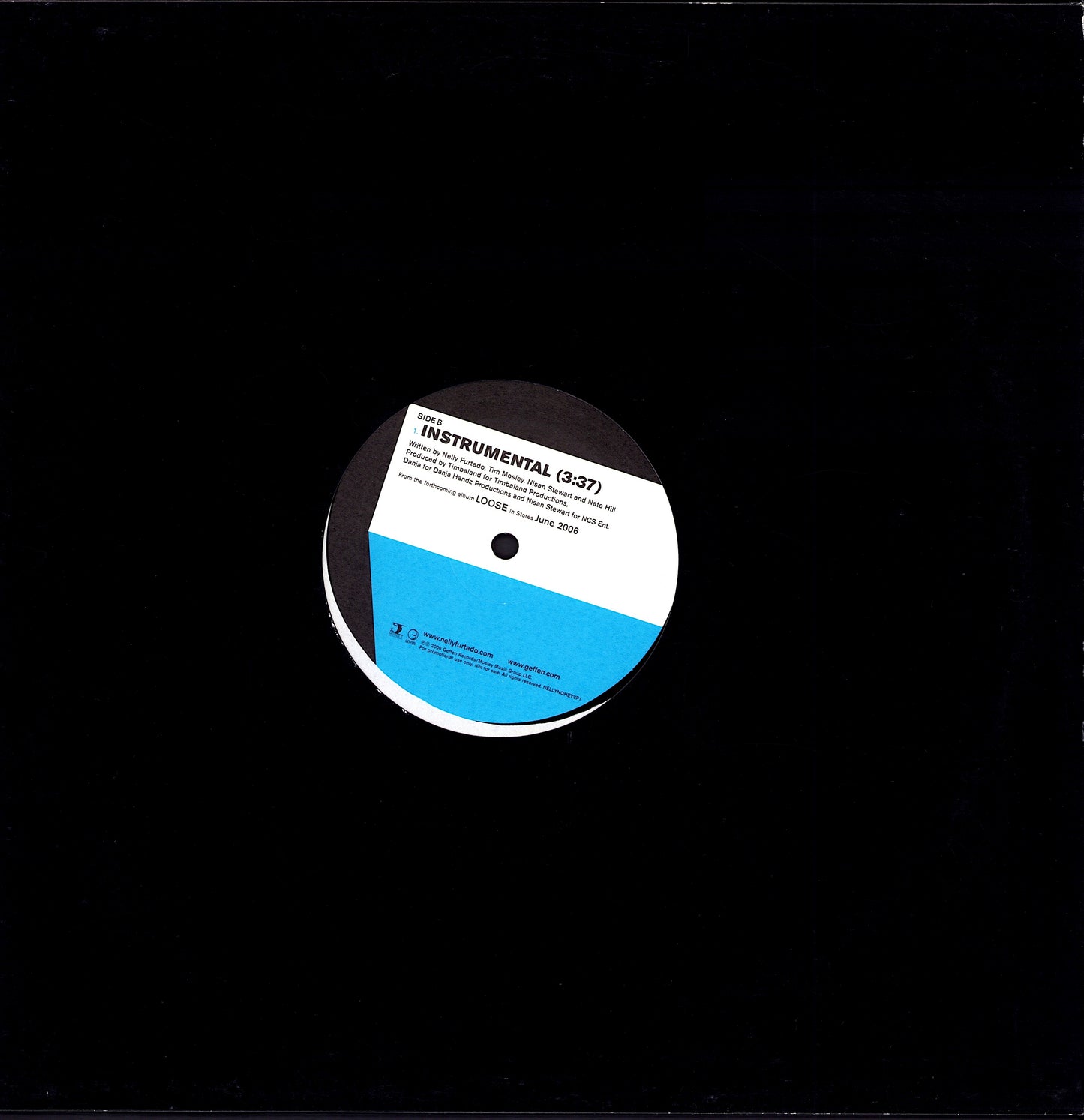 Nelly Furtado - No Hay Igual Vinyl 12" Maxi-Single