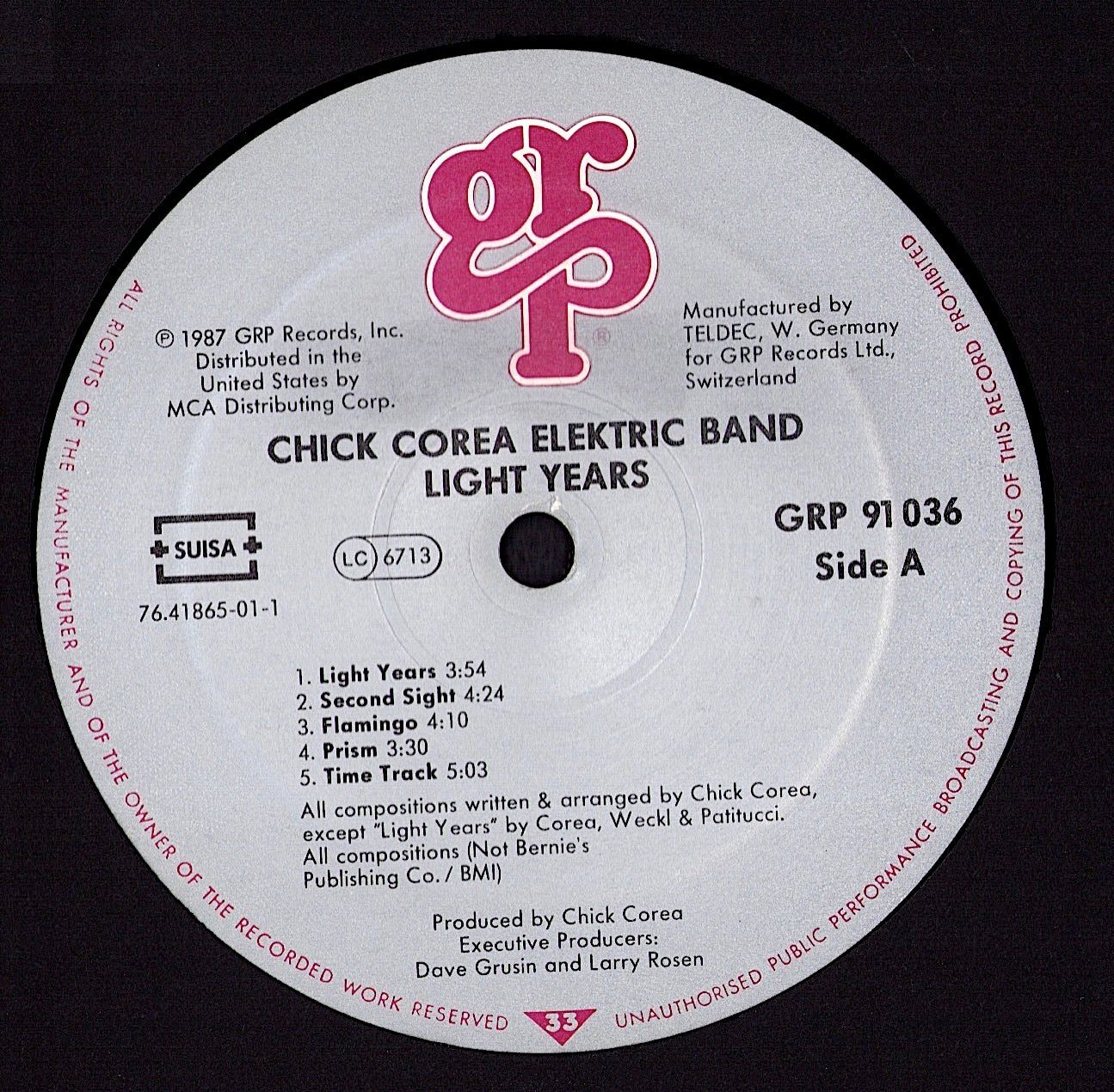 Chick Corea Elektric Band – Light Years Vinyl LP