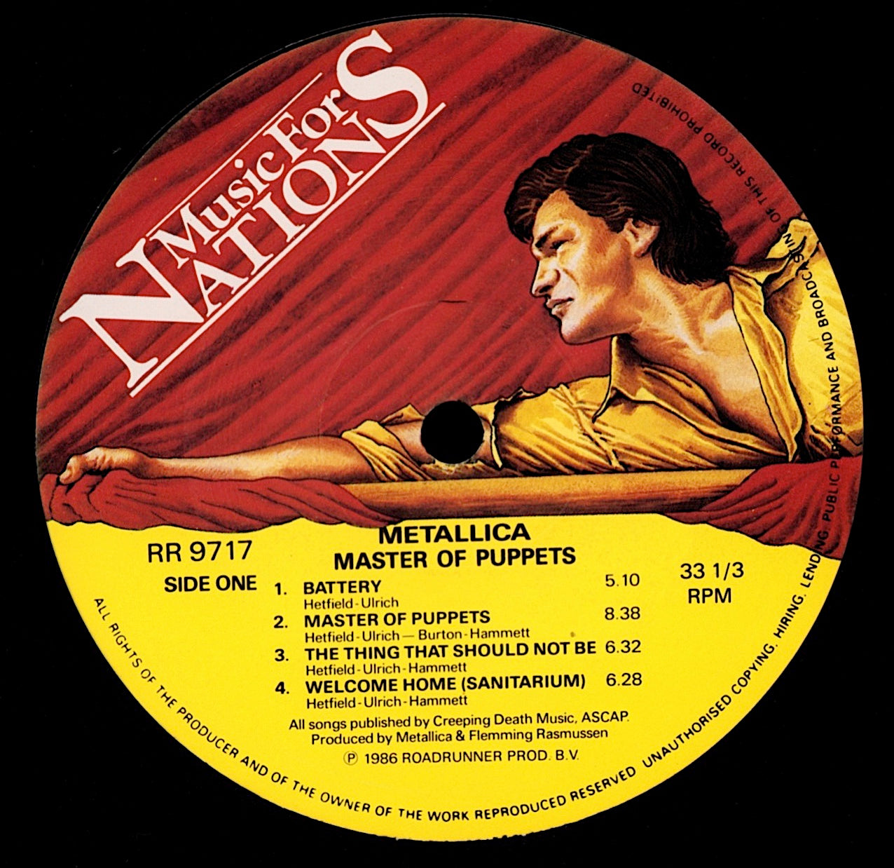 Metallica - Master Of Puppets Vinyl LP