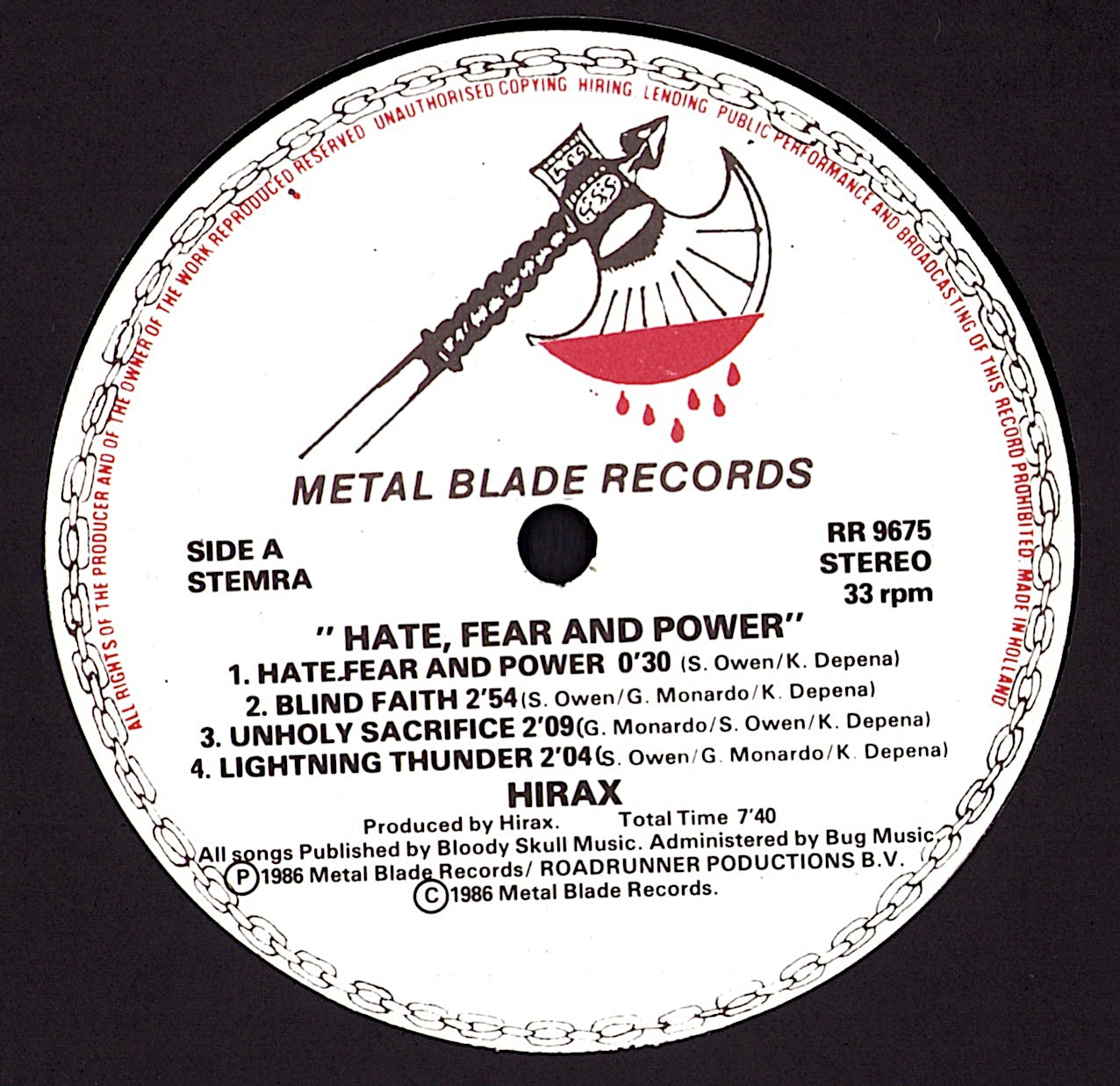 Tyrant – Legions Of The Dead Vinyl LP