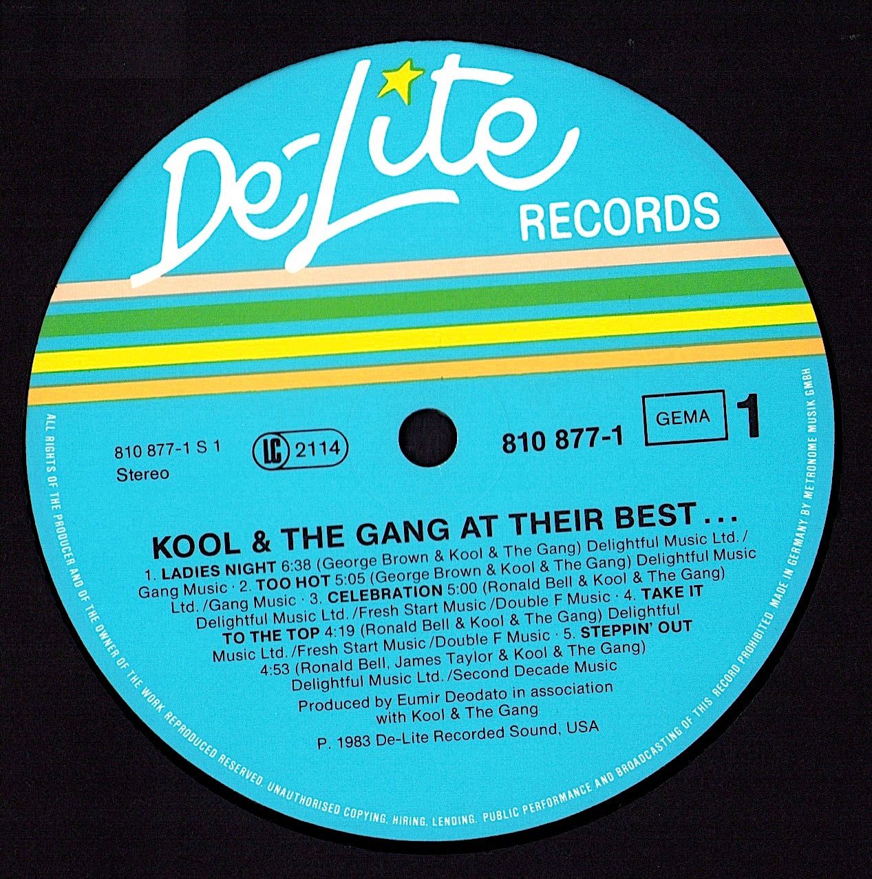 Kool & The Gang – At Their Best Vinyl LP