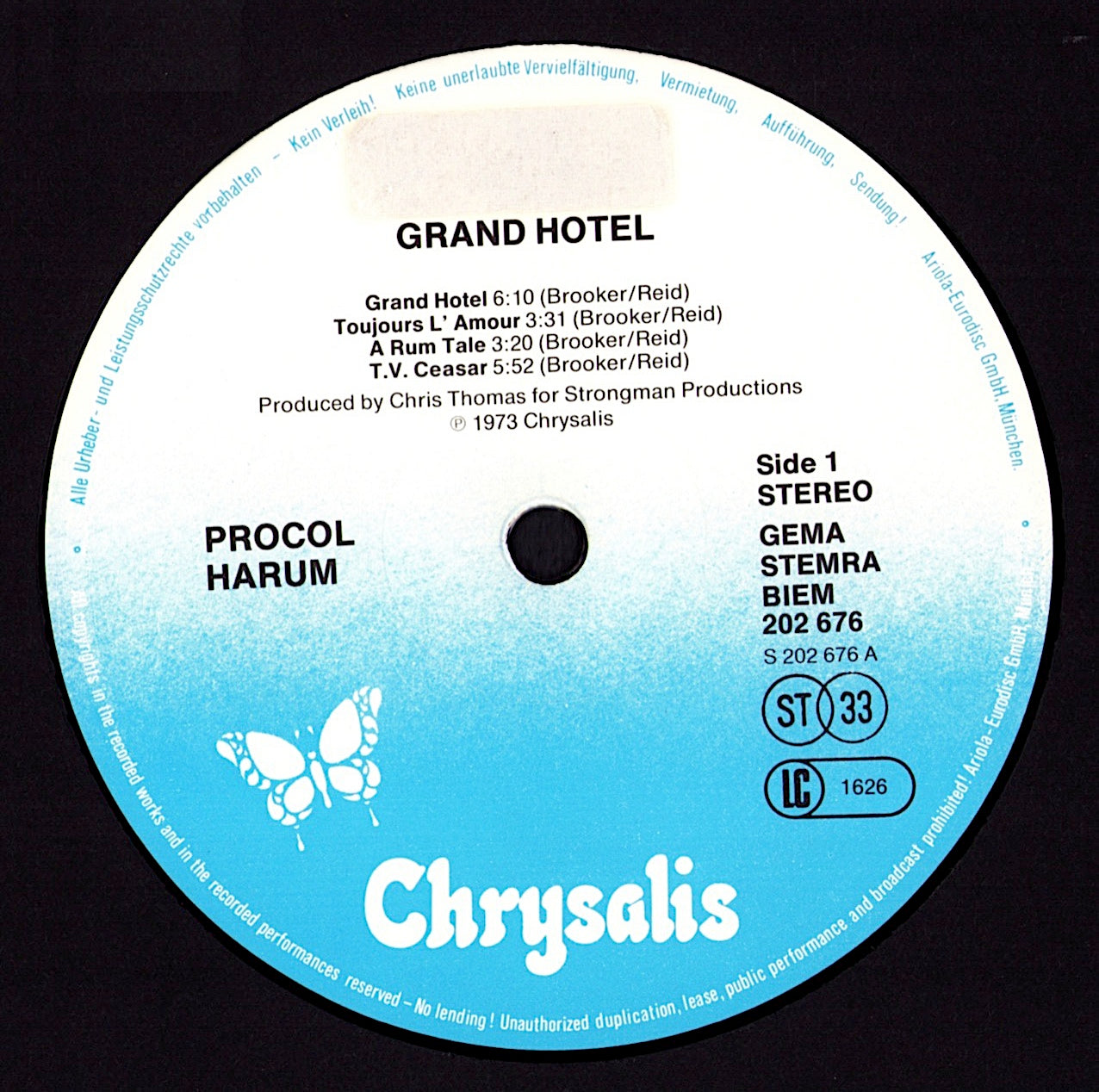 Procol Harum - Grand Hotel (Vinyl LP)