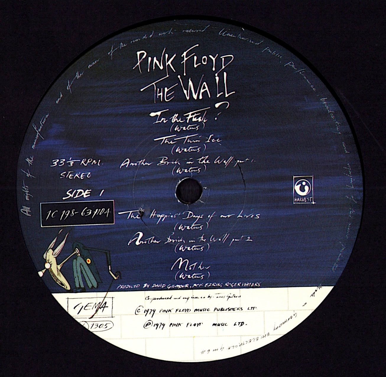 Pink Floyd – The Wall Vinyl 2LP, Gatefold, DE Original, 1979 Kopie