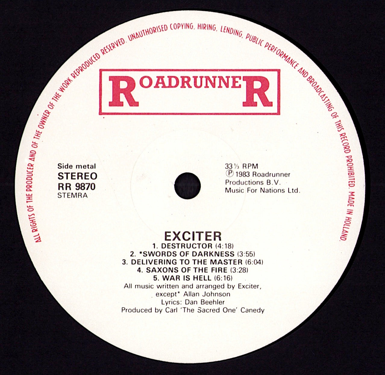 Exciter - Violence & Force (Vinyl LP)