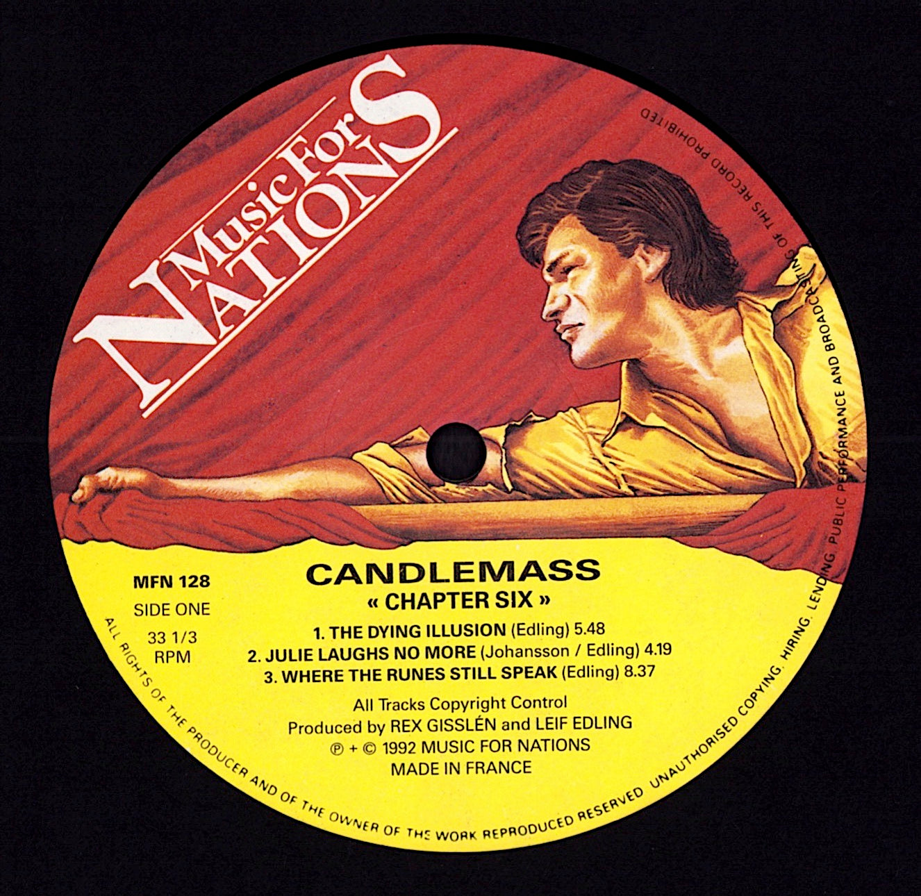 Candlemass - Chapter VI (Vinyl LP | EU Original | 1992)