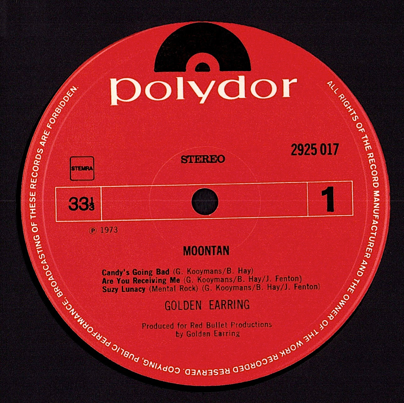 Golden Earring – Together Vinyl LP Kopie