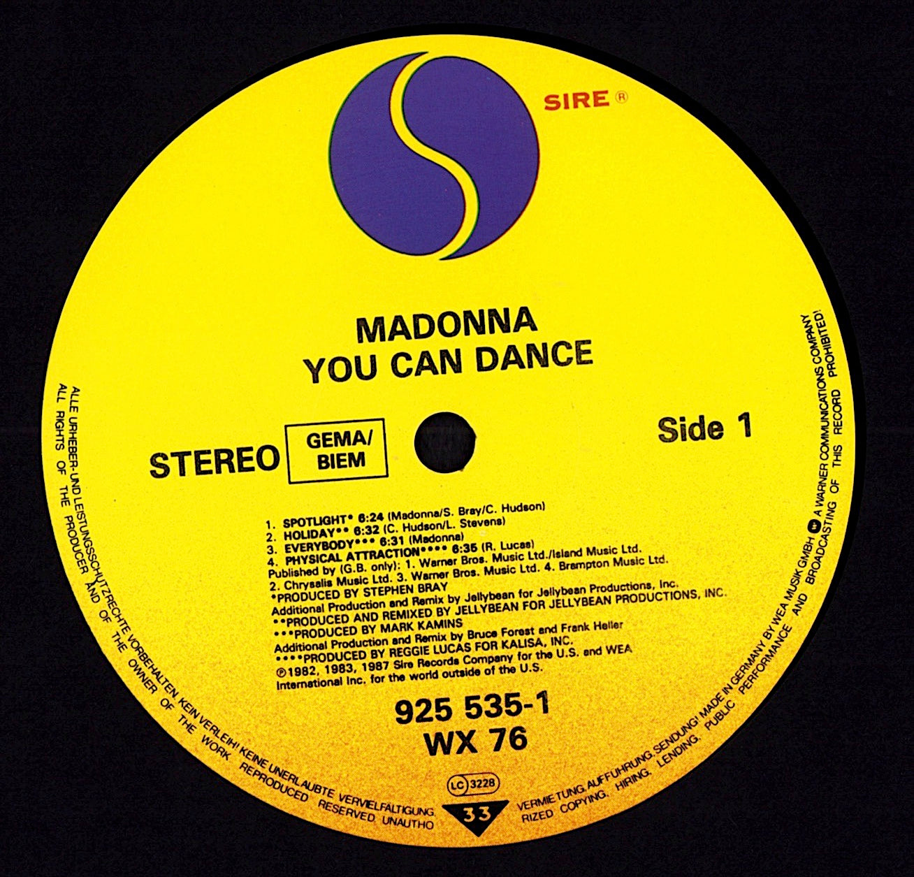 Madonna – Like A Prayer Vinyl LP, EU Original, 1989 Kopie