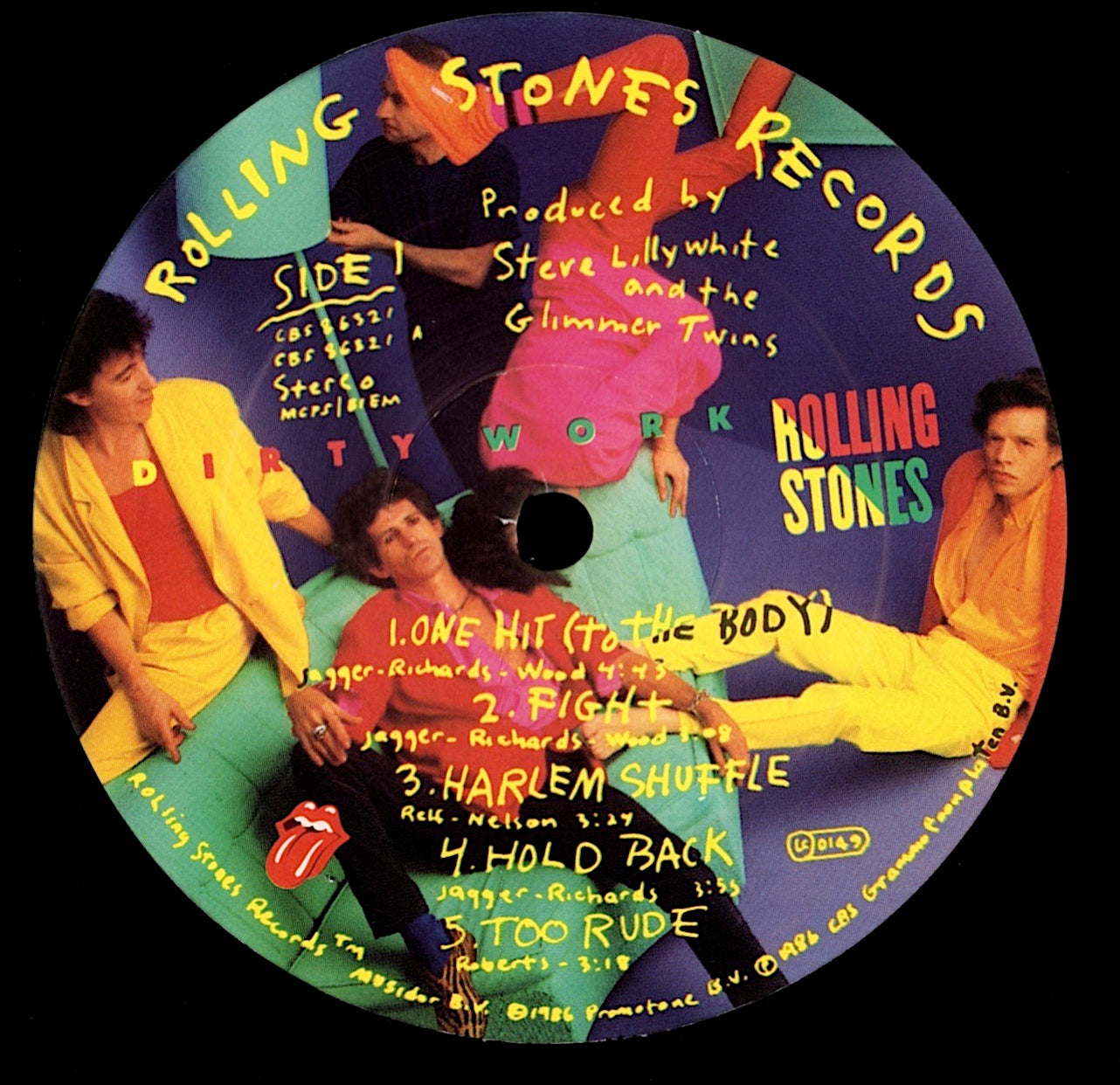 The Rolling Stones - Dirty Work Vinyl LP