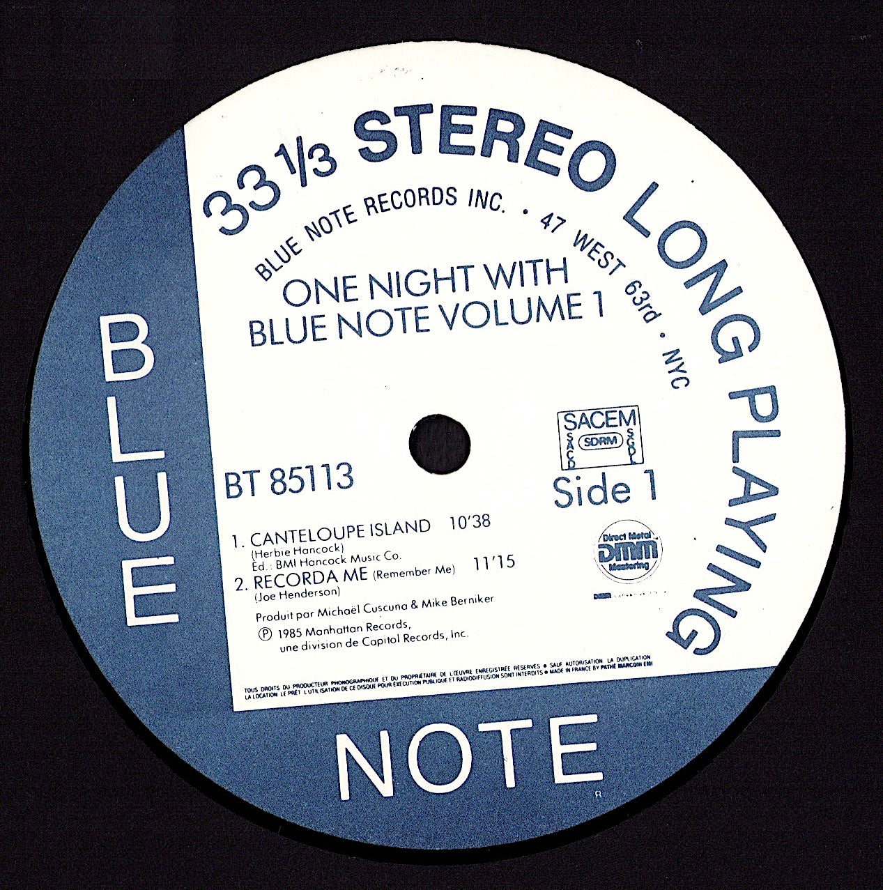 One Night with Blue Note, Volume 1 Vinyl LP