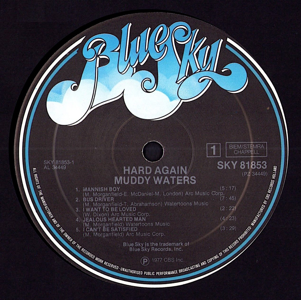 Muddy Waters - King Bee Vinyl LP | DE Original | 1981 Kopie