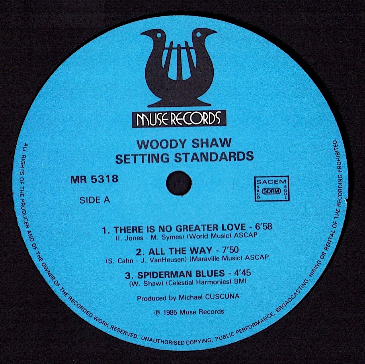 Woody Shaw – Setting Standards (Vinyl LP)