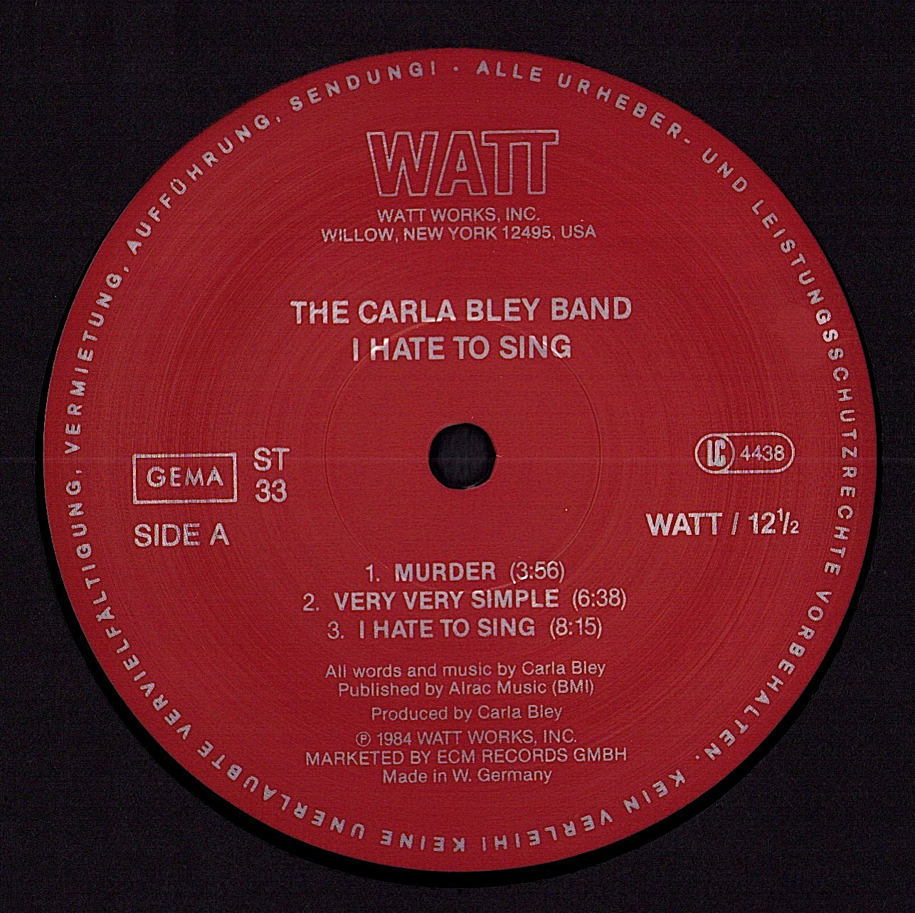 Carla Bley - Social Studies Vinyl LP Kopie Kopie
