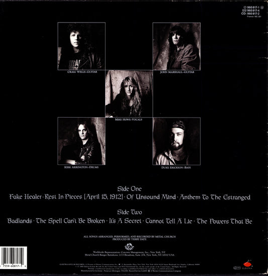 Metal Church - Blessing In Disguise (Vinyl LP | EU Original | 1989)