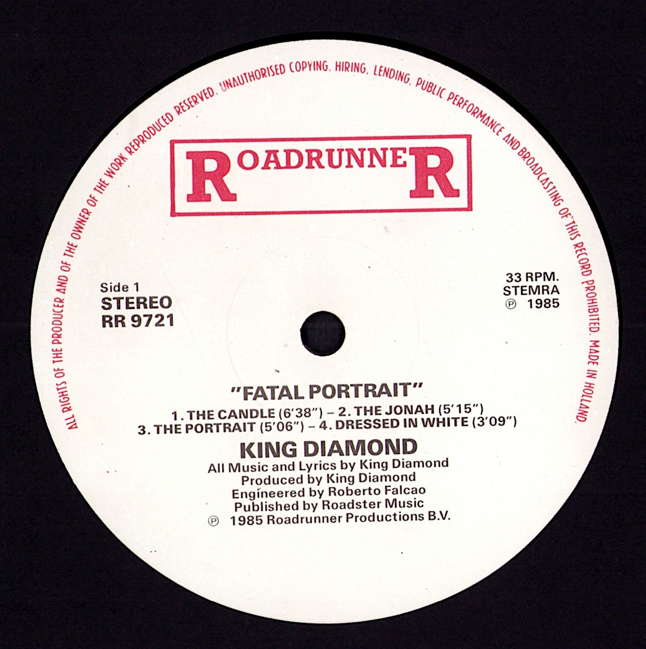 King Diamond - Fatal Portrait (Vinyl LP | EU Original | 1986)