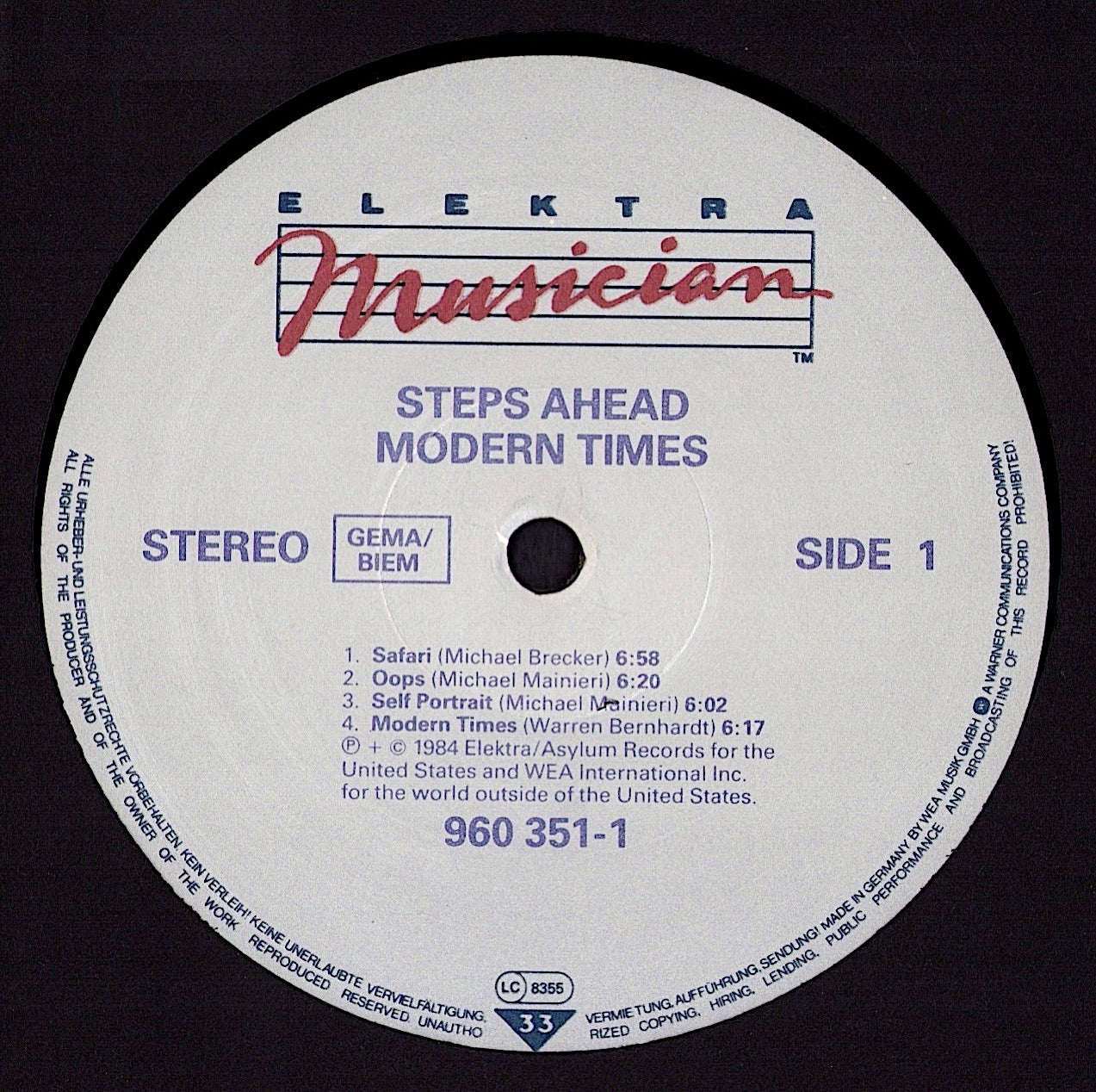 Steps Ahead – Modern Times (Vinyl LP)
