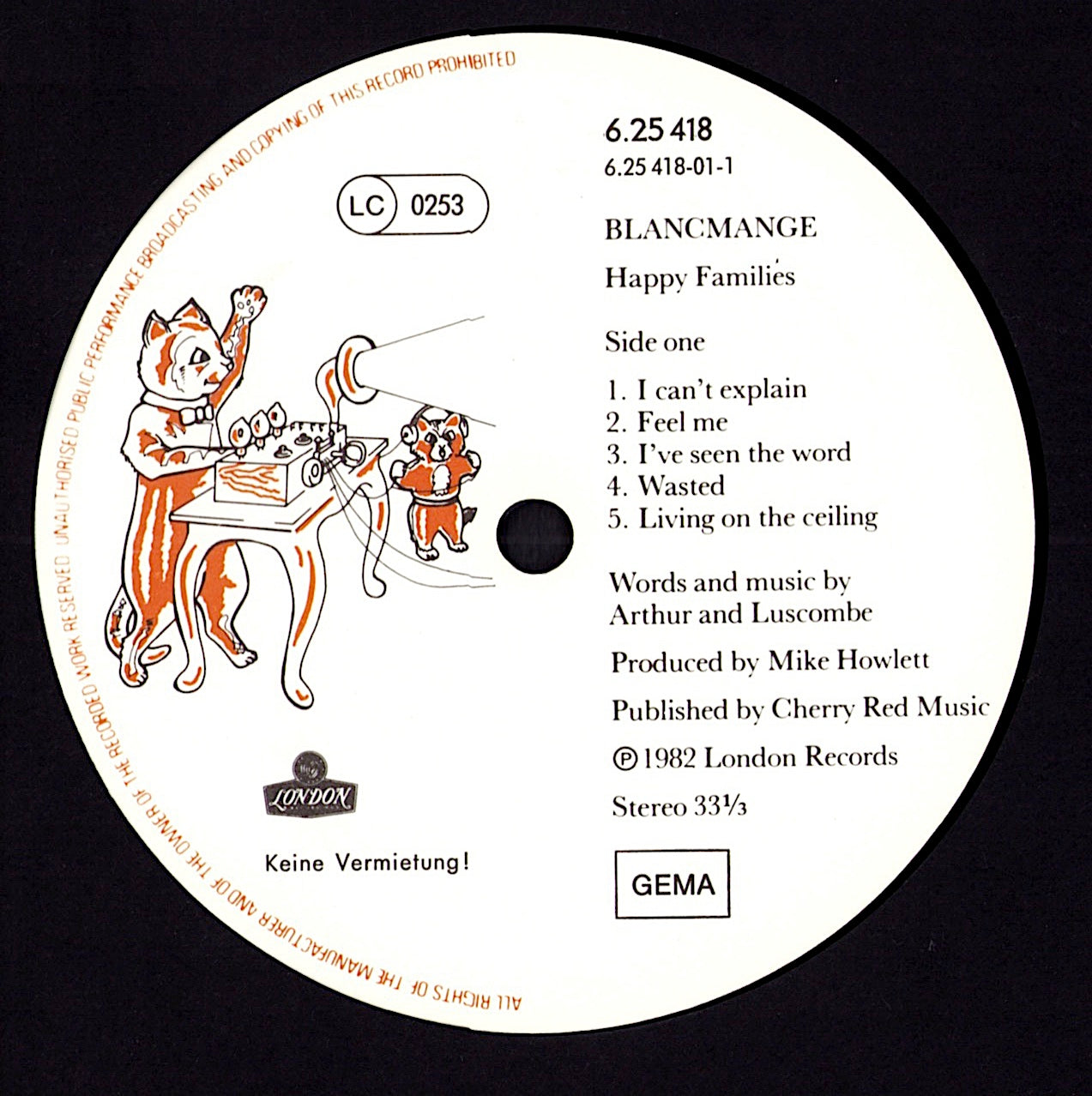 Blancmange - Happy Families (Vinyl LP | DE Original | 1983)