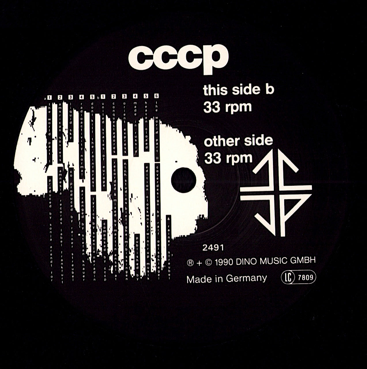 C.C.C.P. - The World (Vinyl LP | DACH Original | 1990)
