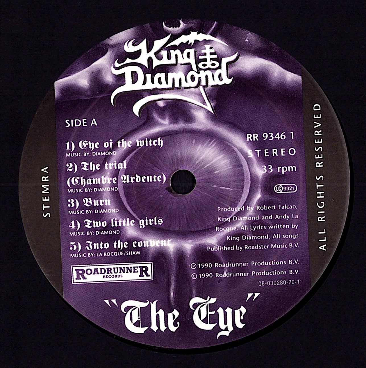 King Diamond - The Eye (Vinyl LP | EU Original | 1990)