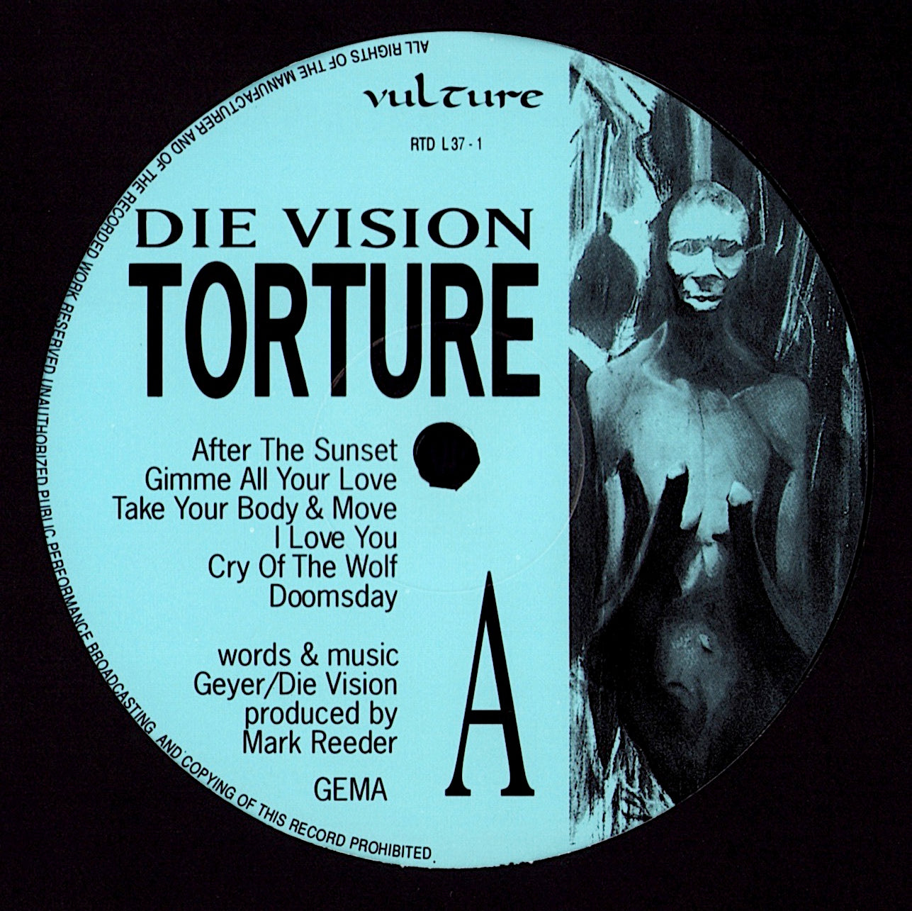 Die Vision – Torture Vinyl LP