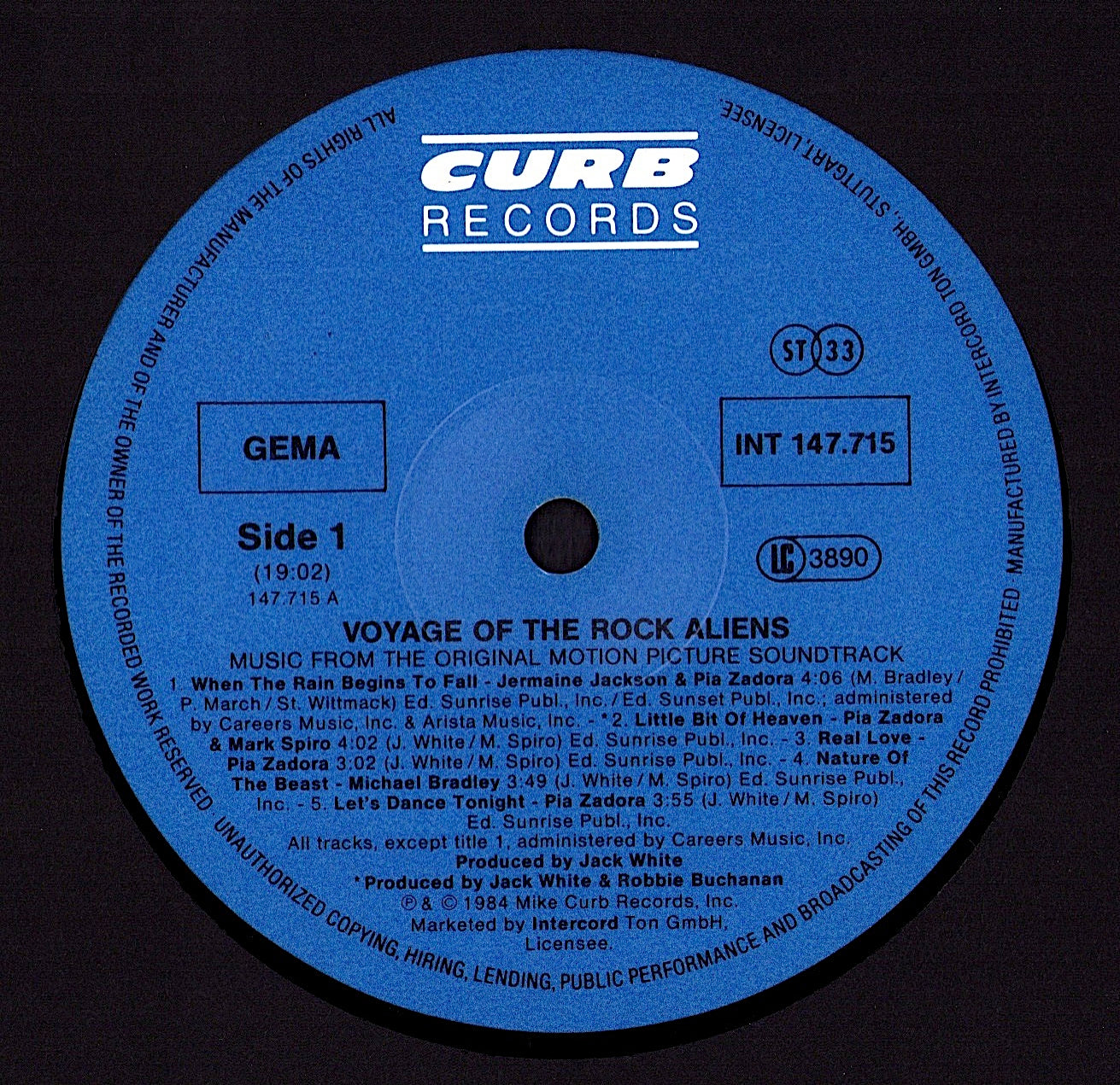 Music From The Film Married To The Mob Vinyl LP Kopie