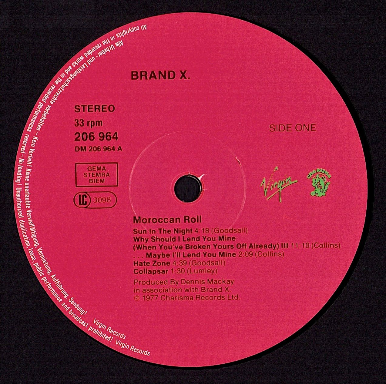 Genesis - Live Vinyl LP Kopie