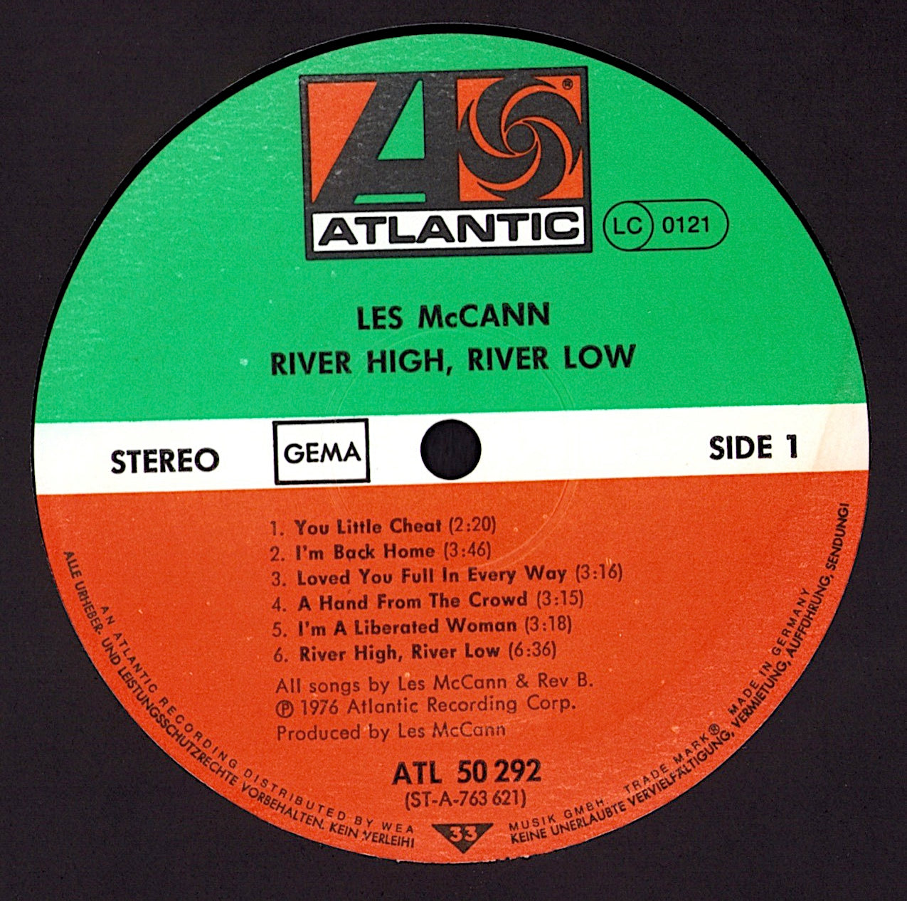 Eddie Harris & Les McCann - Second Movement Vinyl LP Kopie