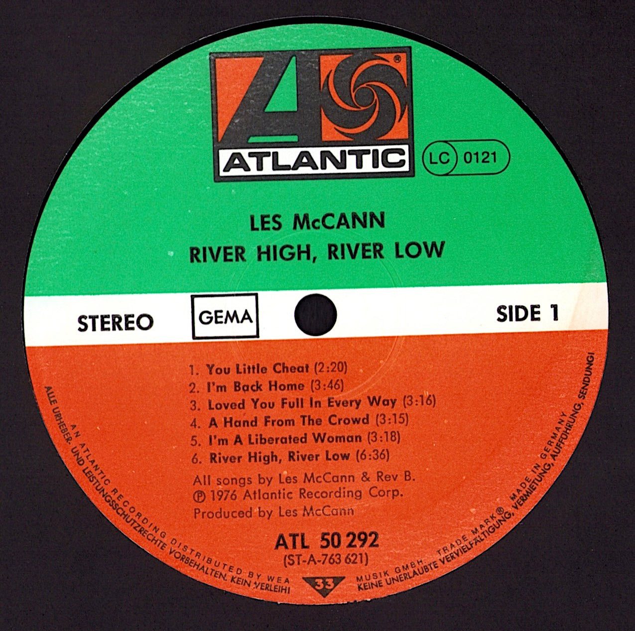 Eddie Harris & Les McCann - Second Movement Vinyl LP Kopie