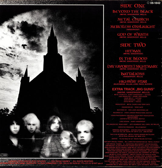 Metal Church - Metal Church (Vinyl LP | DE Original | 1984)